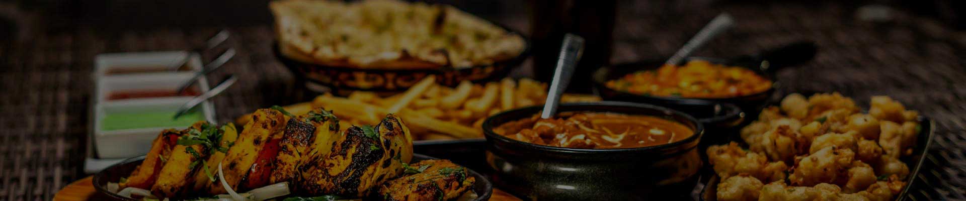 Tigerbay food and shisha spread
